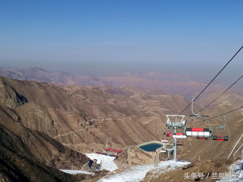 兰州冬日游景点推荐,兰州抱龙山龙脊