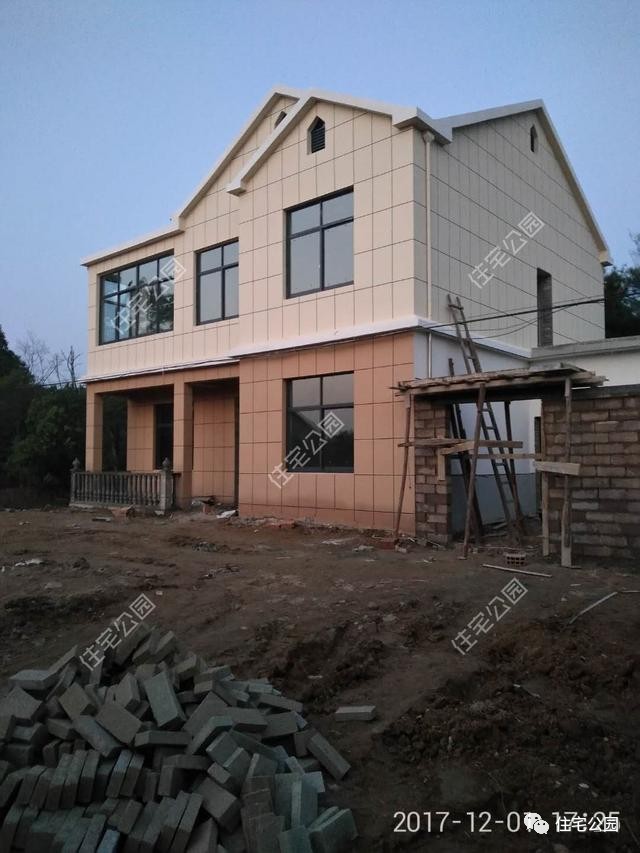 晒晒我家农村自建房20万,晒晒我家农村自建房两层四开间