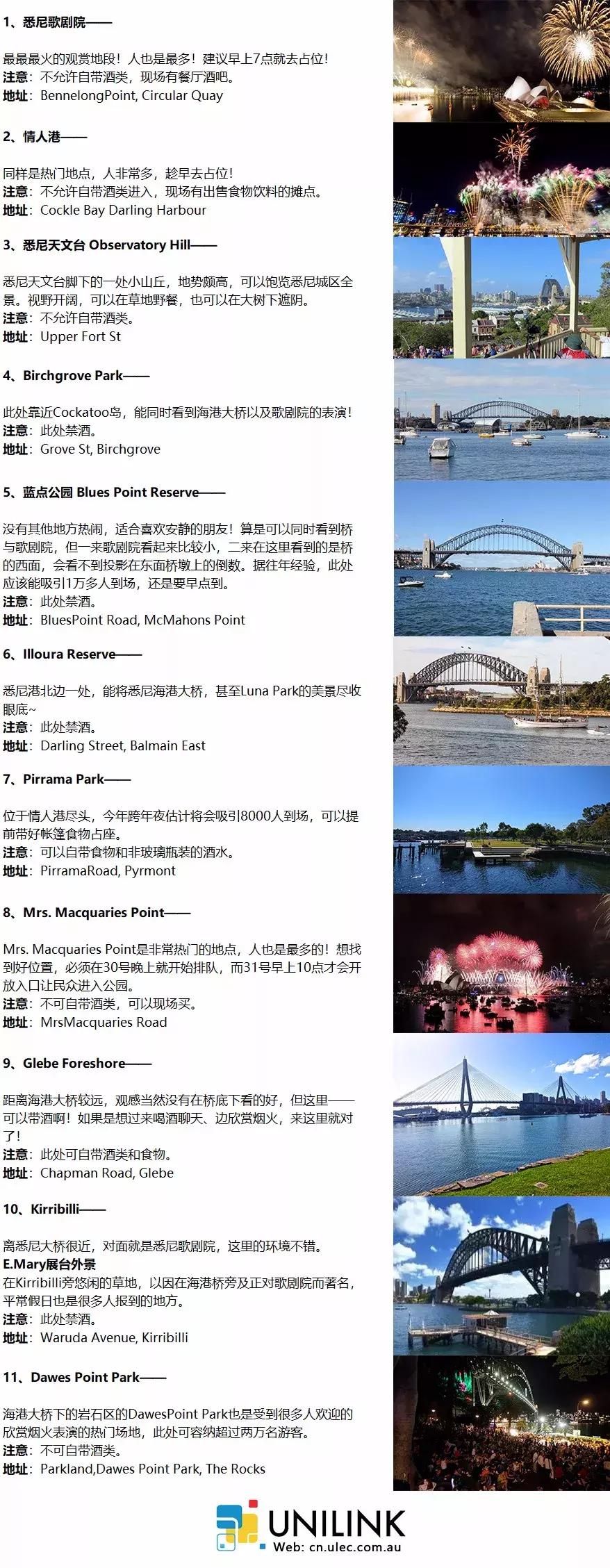 悉尼跨年烟花攻略,悉尼跨年流程