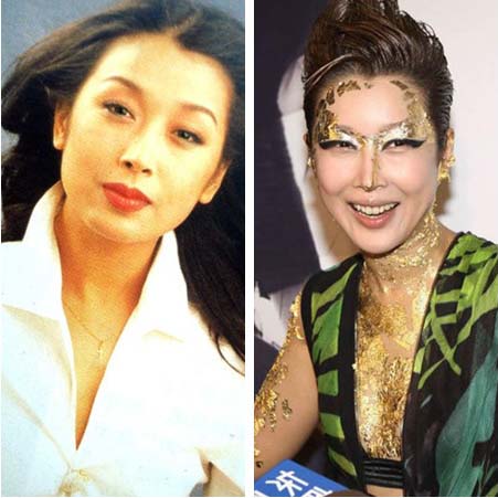 8090年代明星今昔对比,40多位港台歌星今昔对比