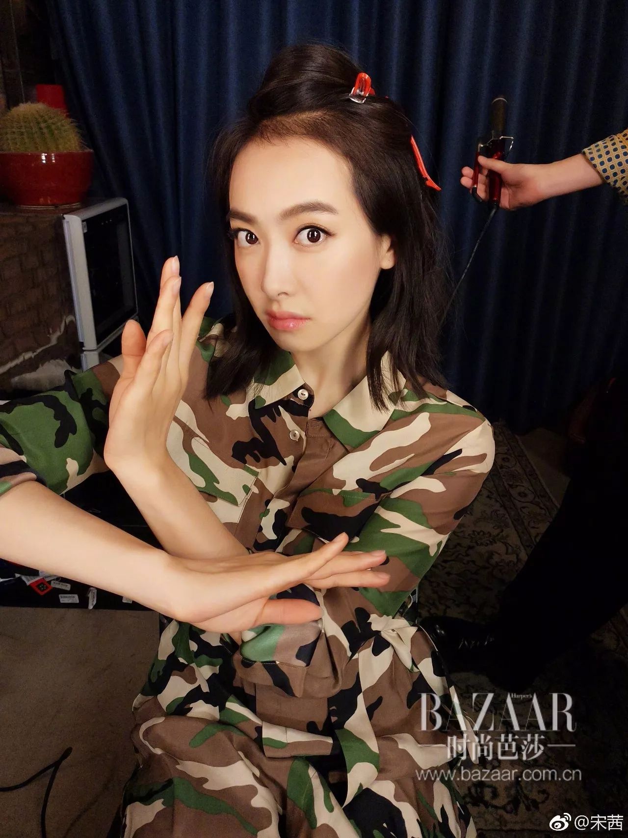 宋茜变脸,突然get到宋茜身上的温婉气质