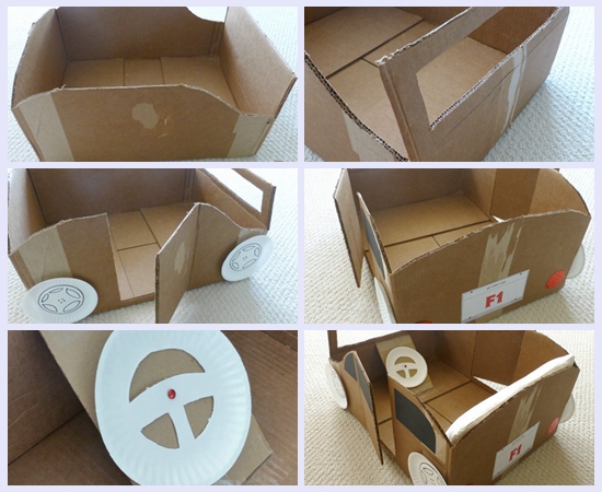 废品制作汽车总动员,汽车总动员卡片制作