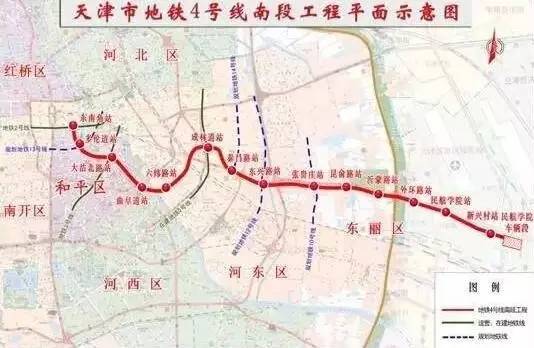 天津地铁线规划最新线路图,天津地铁7号线二期规划2020明细