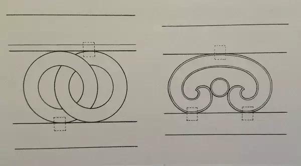 霸王枨榫卯结构图,粽角榫内部结构