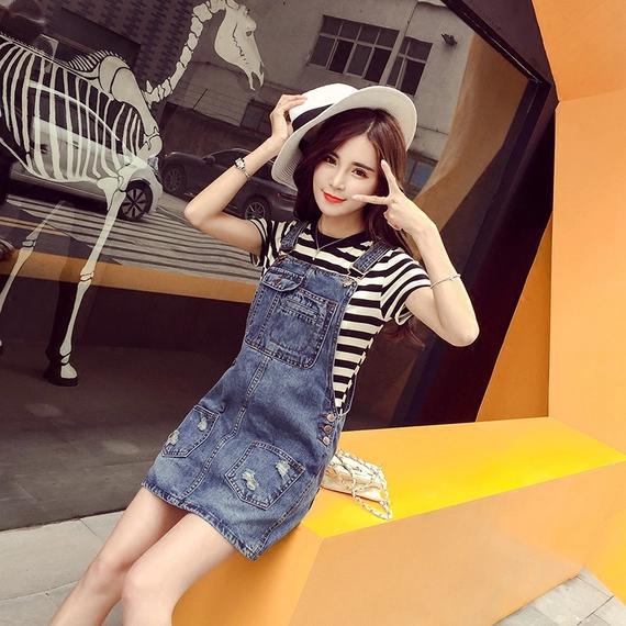 清新风格穿搭夏季女生,夏天减龄风格怎么搭