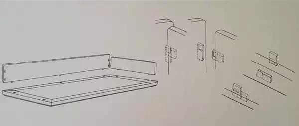 霸王枨榫卯结构图,粽角榫内部结构