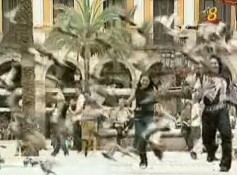 流星花园精彩片段,流星花园巴塞罗那喷泉