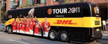 顶级俱乐部大巴,顶级球队大巴车
