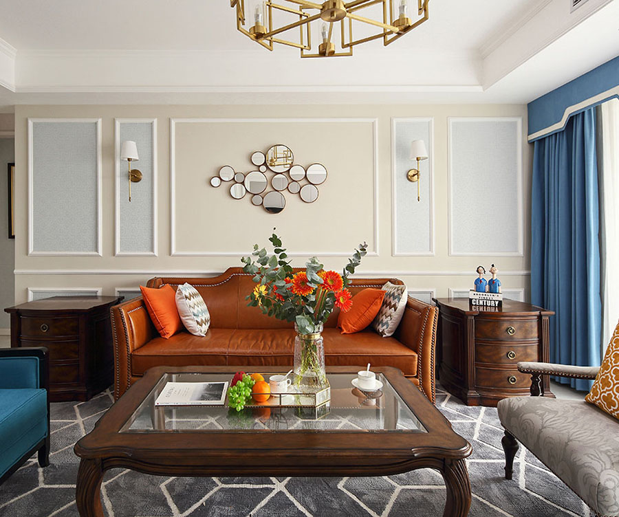 一进门被装修震动,檀香湾精装修效果图