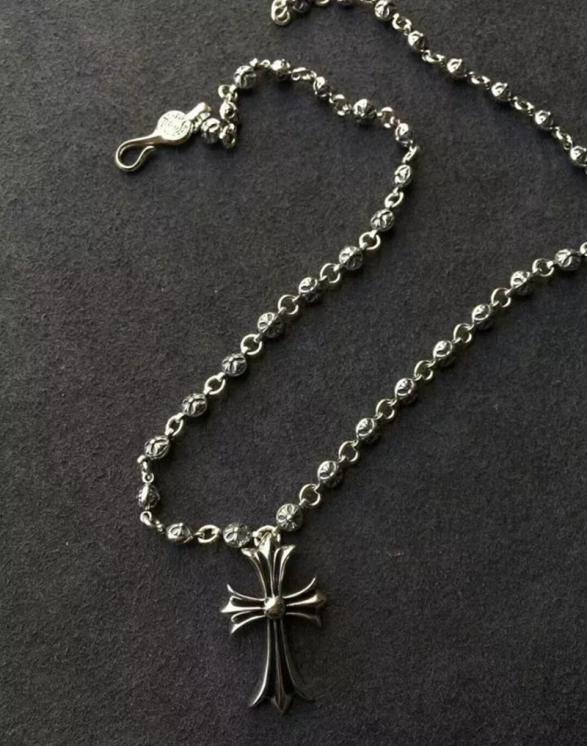 克罗心项链22k金新款,使徒行者2周柏豪克罗心项链