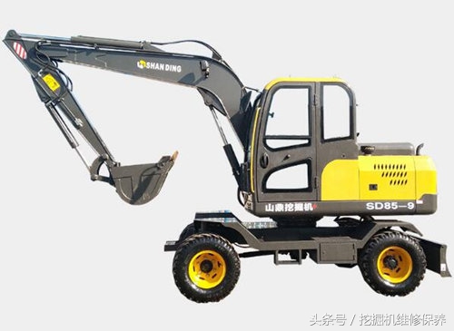 一机多用的轮式挖掘机,宝鼎轮式挖掘机一机多用视频展现