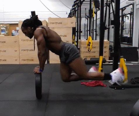 v字卷腹锻炼上腹肌还是下腹肌,trx卷腹训练动作大全