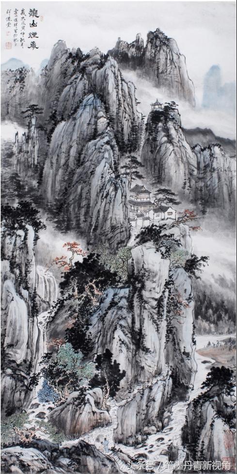 戴维祥国画作品欣赏,当代大写意花鸟画家作品图片