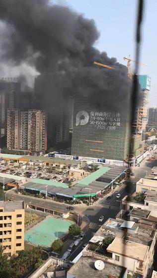 东莞保利考拉公寓烧了，项目人员说是“消防演习”还发了个红包