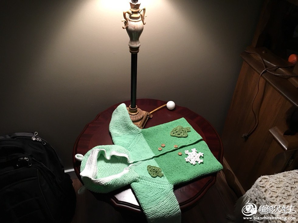 从上到下织宝宝带帽开衫棒针,从领口往下织宝宝开衫简单款