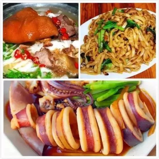 广西那良镇美食街,广西北海银滩美食街