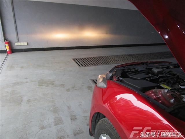 无论什么车型，原车卤素灯改氙气灯都是这种效果！昂科塞拉改灯