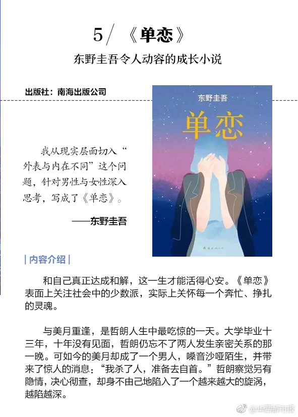 电影东野圭吾的佳作,东野圭吾最值得看的7本作品