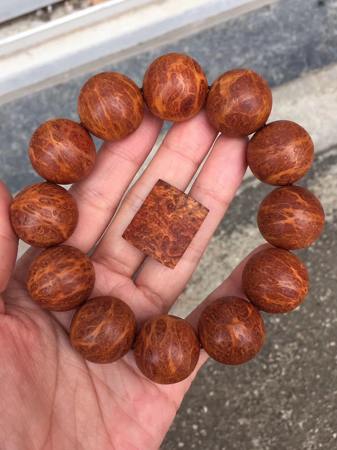 太行崖柏手串透光,太行崖柏手串哪个纹理最好