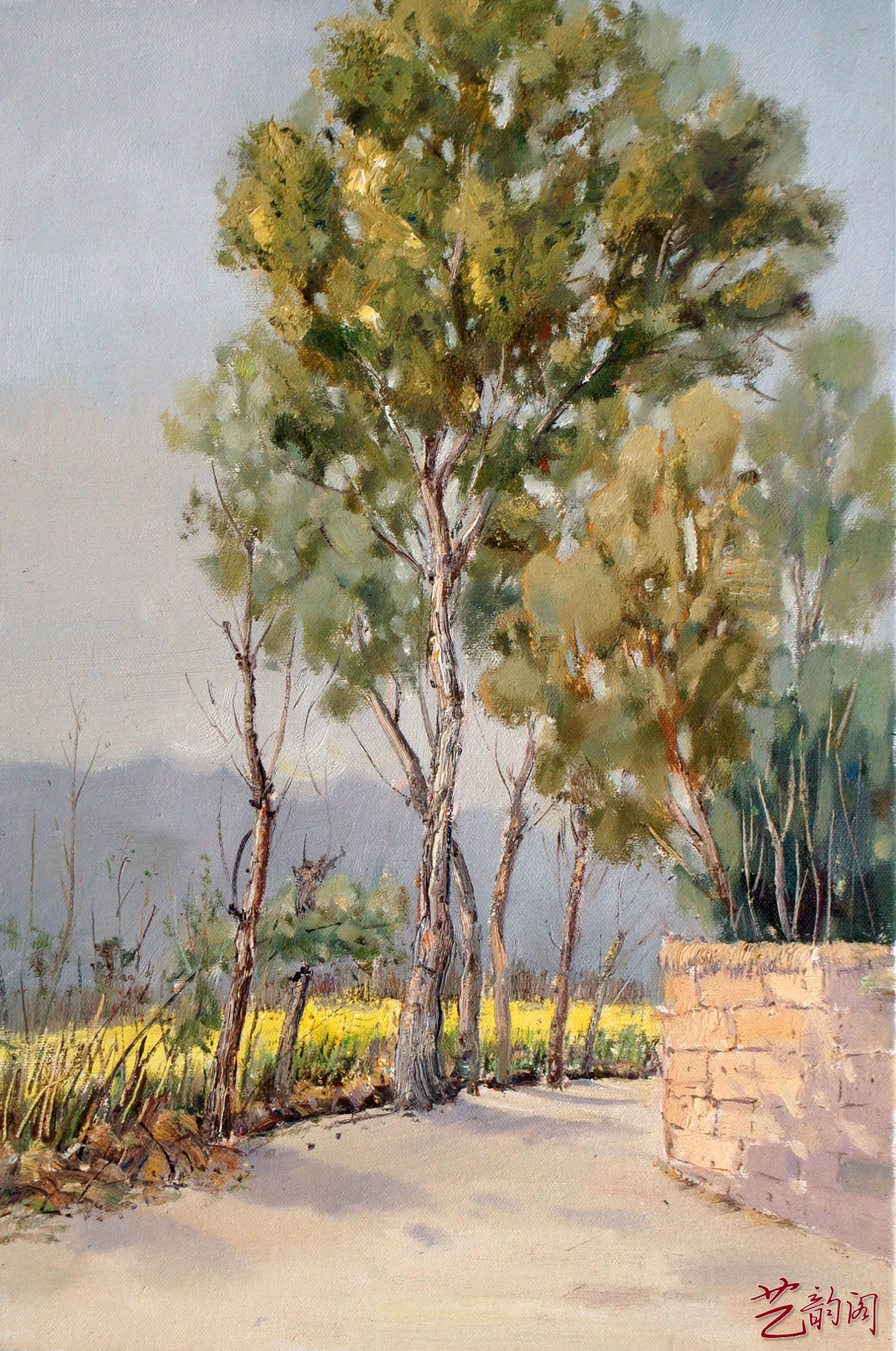 青年画家油画鉴赏,西部油画名家作品欣赏