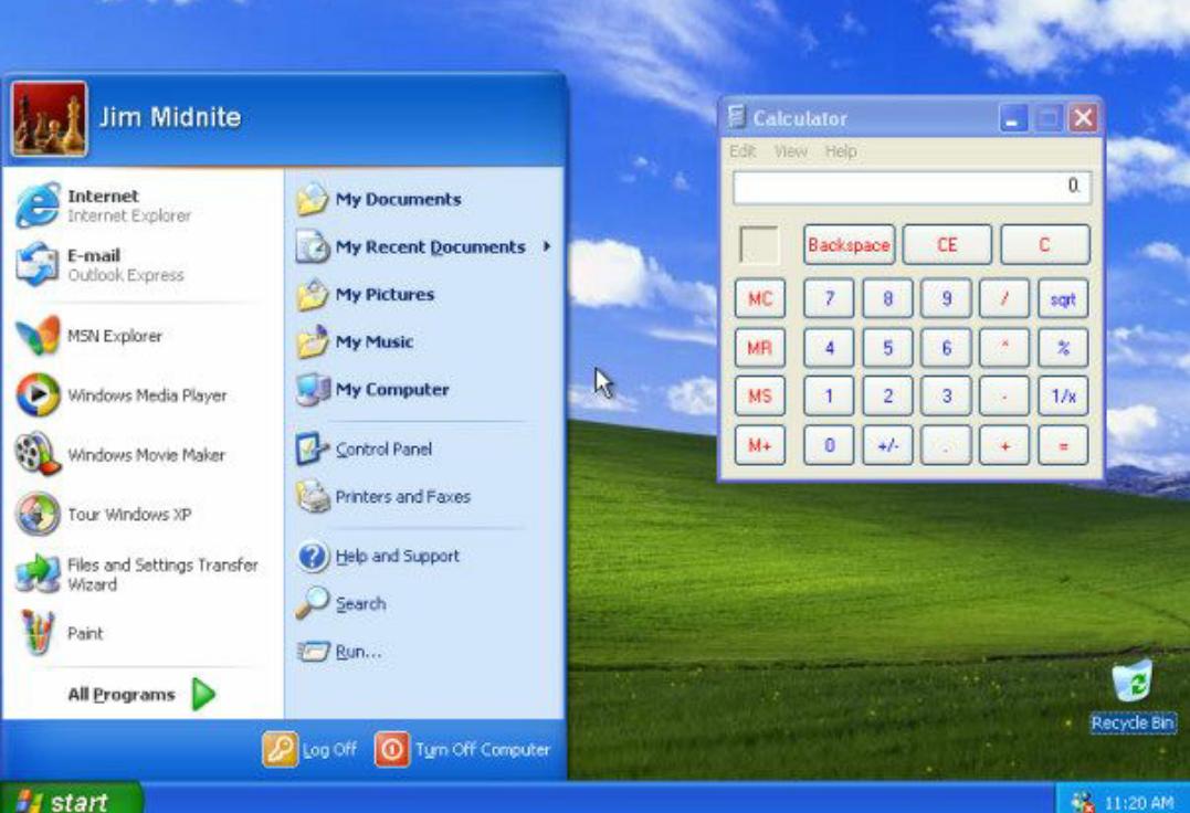 怀念windows8,致敬windowsxp