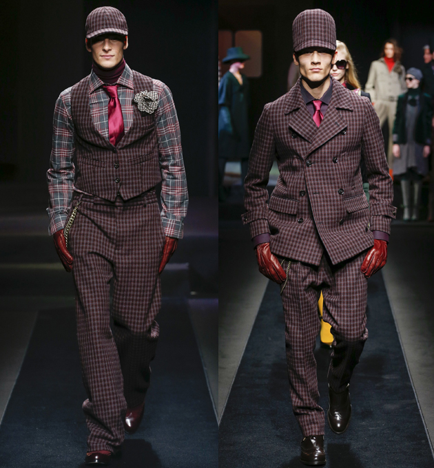 秋冬米兰男装,米兰男装潮流搭配