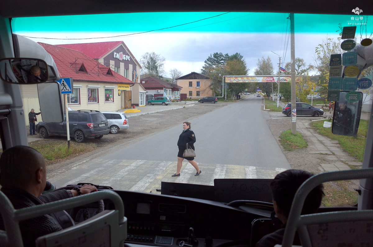 俄罗斯远东小镇全景,俄罗斯边疆区小镇