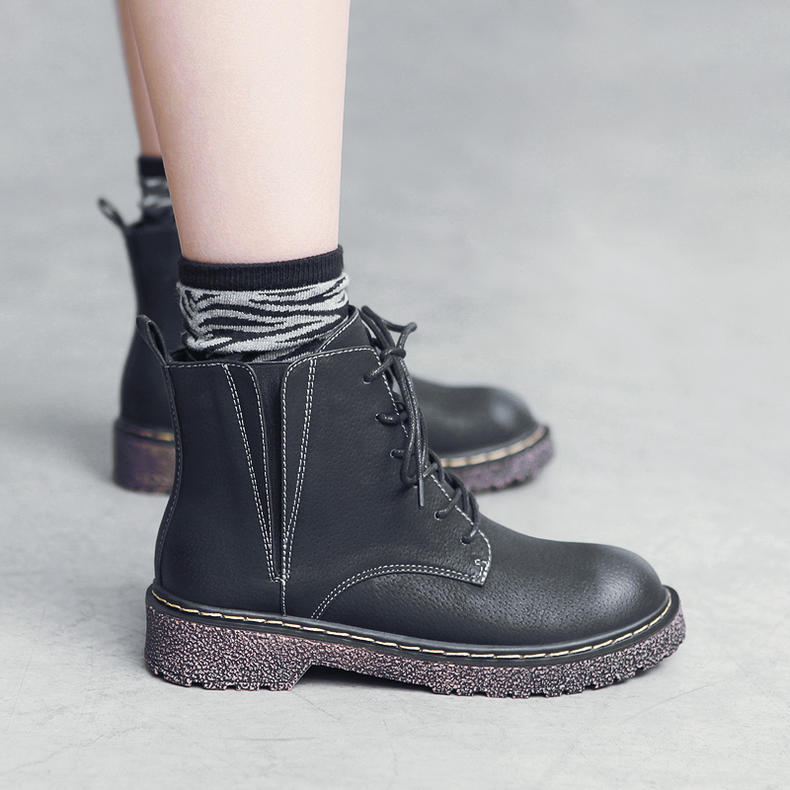 酷帅个性小短靴洋气又高级,好看的短靴有设计感