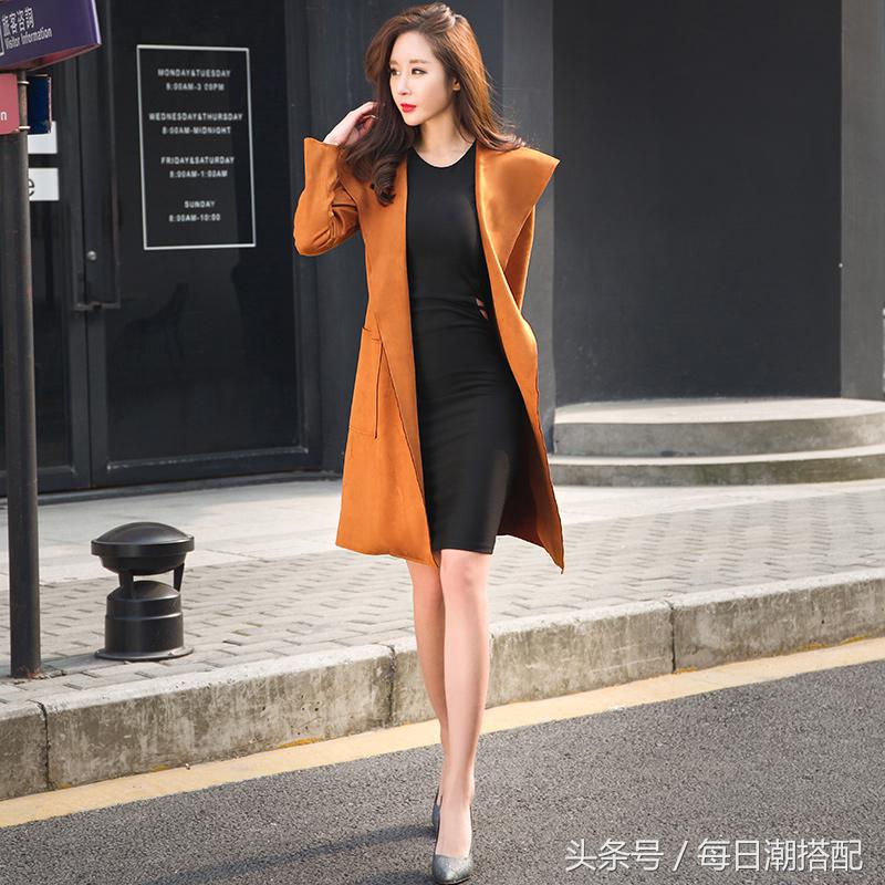 冬天怎么能少一件毛毛大衣,冬天毛呢大衣怎么折