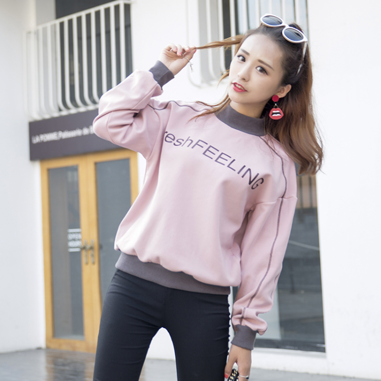 春季新款时尚减龄卫衣女,秋冬必备减龄卫衣