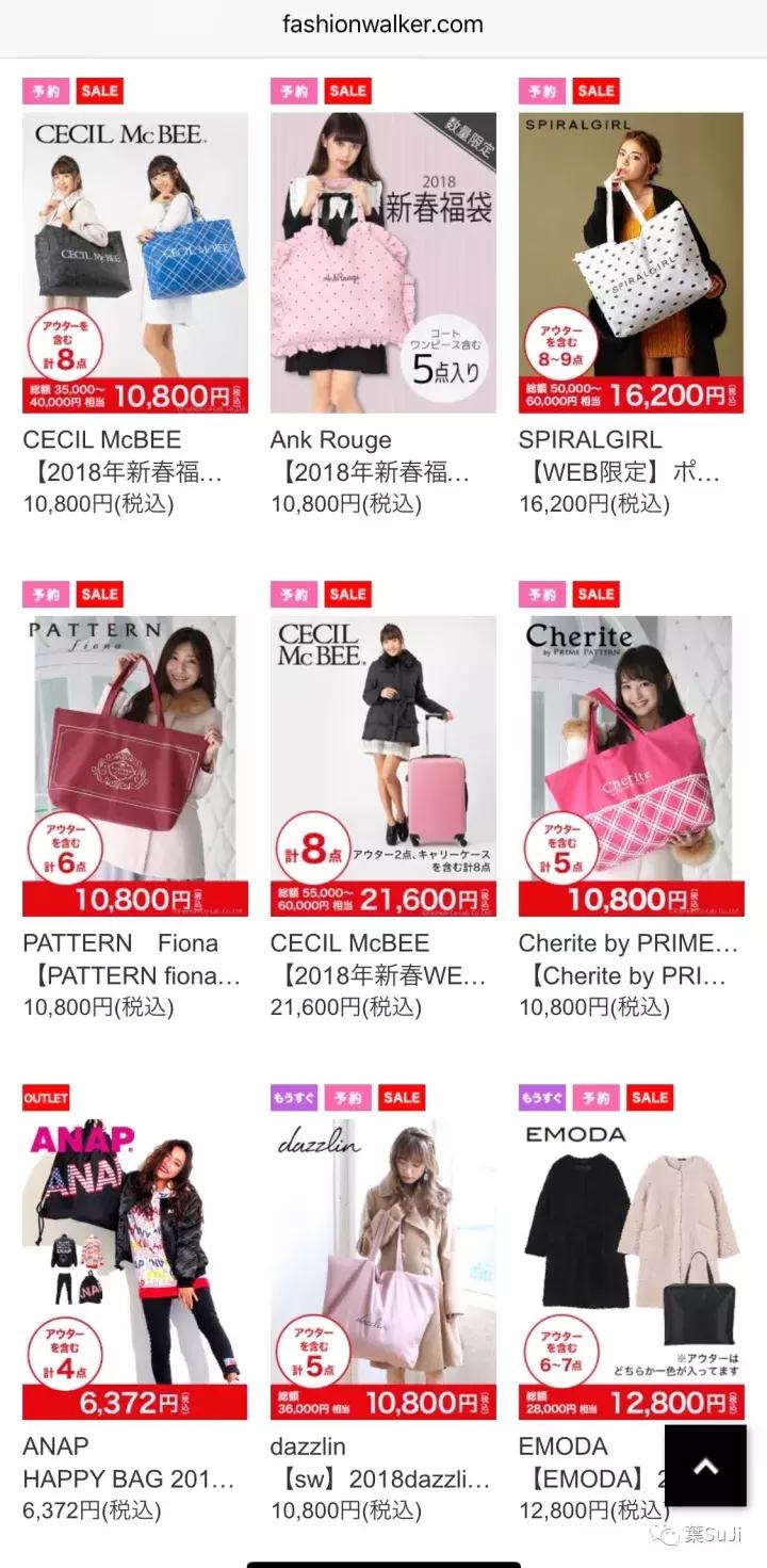 日本福袋与我们的福袋,日本福袋都有什么