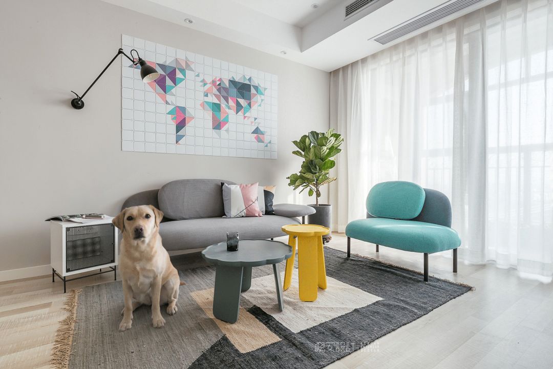 晒晒我家70平温馨小窝,91平米温馨北欧风体验幸福式蜗居