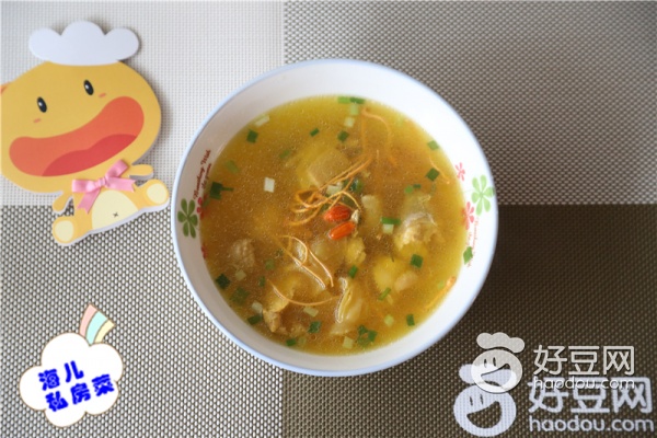 银耳花胶枸杞虫草花炖鸡的功效,花胶虫草花炖鸡的功效与作用