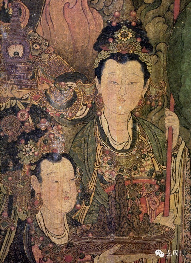 法海寺壁画线稿作品,法海寺明代壁画媲美敦煌无一废笔