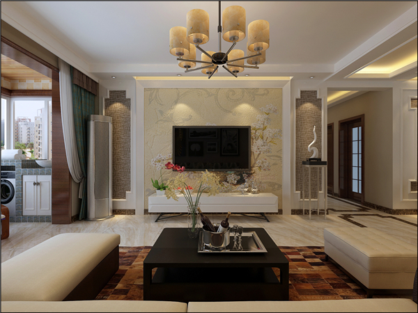 石家庄盛邦大都会两室装修图,石家庄盛邦大都会商业地产项目