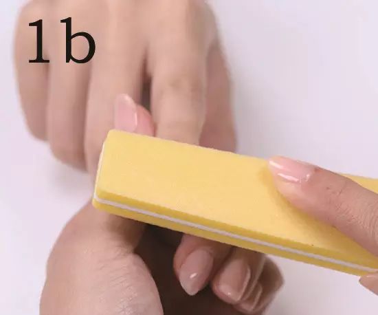 美甲教程步骤甲油胶涂法,如何自己用甲油胶做美甲