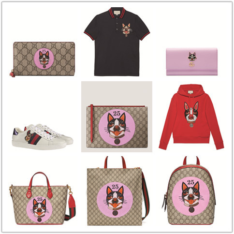 古驰小狗短袖,古驰小狗