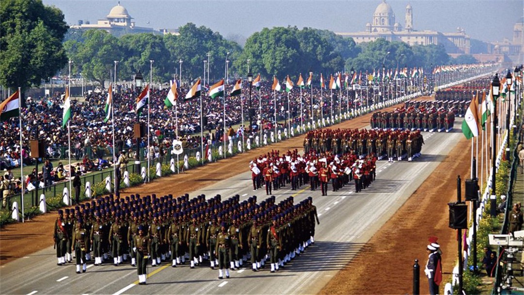 印度举行建军节阅兵,印度举行阅兵仪式