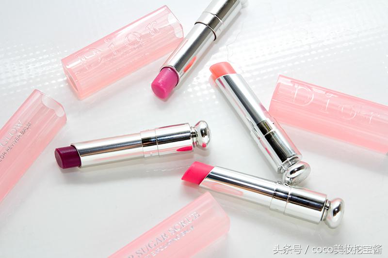dior迪奥变色唇膏珊瑚色004试色,dior的明星产品有哪些