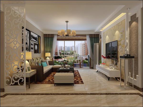 石家庄盛邦大都会两室装修图,石家庄盛邦大都会商业地产项目