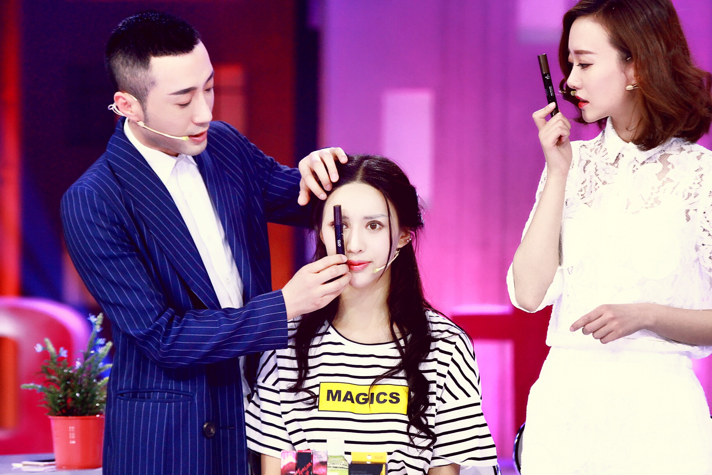 韩国女明星妆,clio珂莱欧眼线