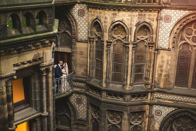 英国哈利夫妻,哈利波特婚礼快闪