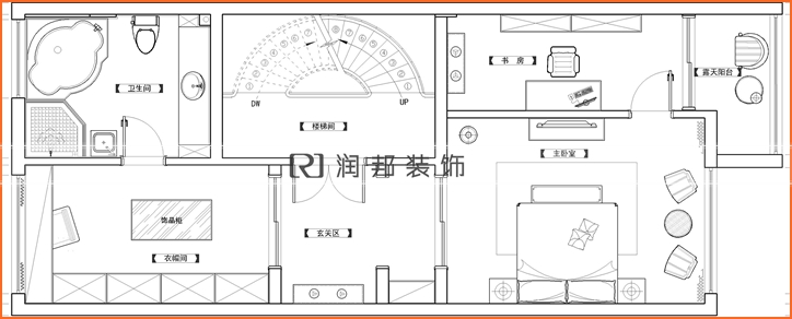 天鹅湖凡山新中式,天鹅湖印象133平装修效果图