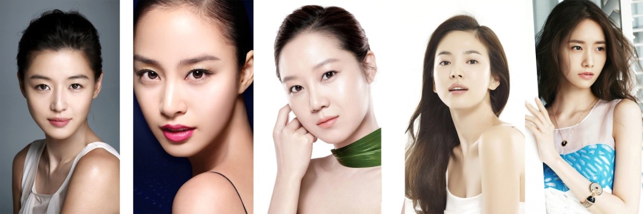 韩国女明星妆,clio珂莱欧眼线