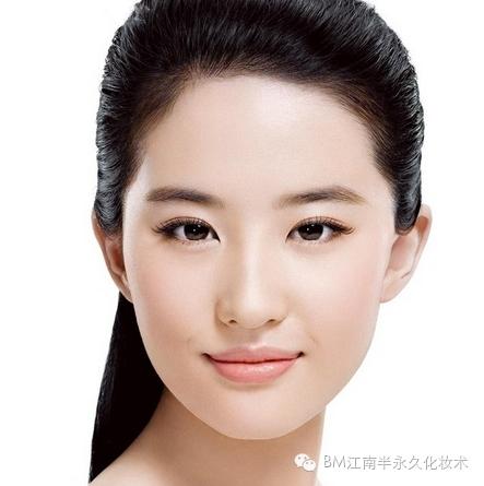 发际线很秃的女星,调整过发际线的明星