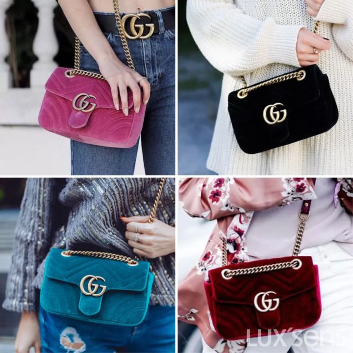 gucci广州瑰丽,gucci经典包包超mini拼红