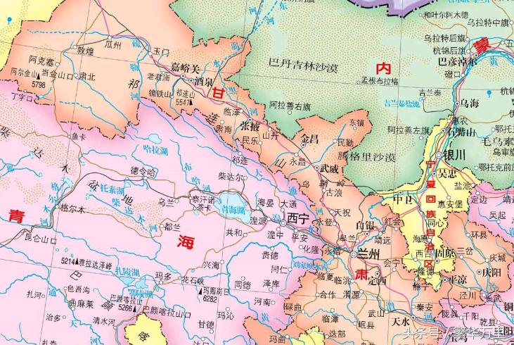 甘肃省省会为什么是兰州,甘肃省会为什么在兰州