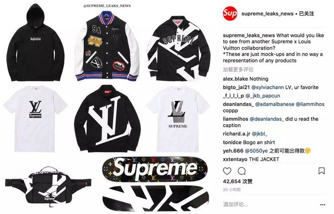 supremelv联名全系列,supremelv联名新款