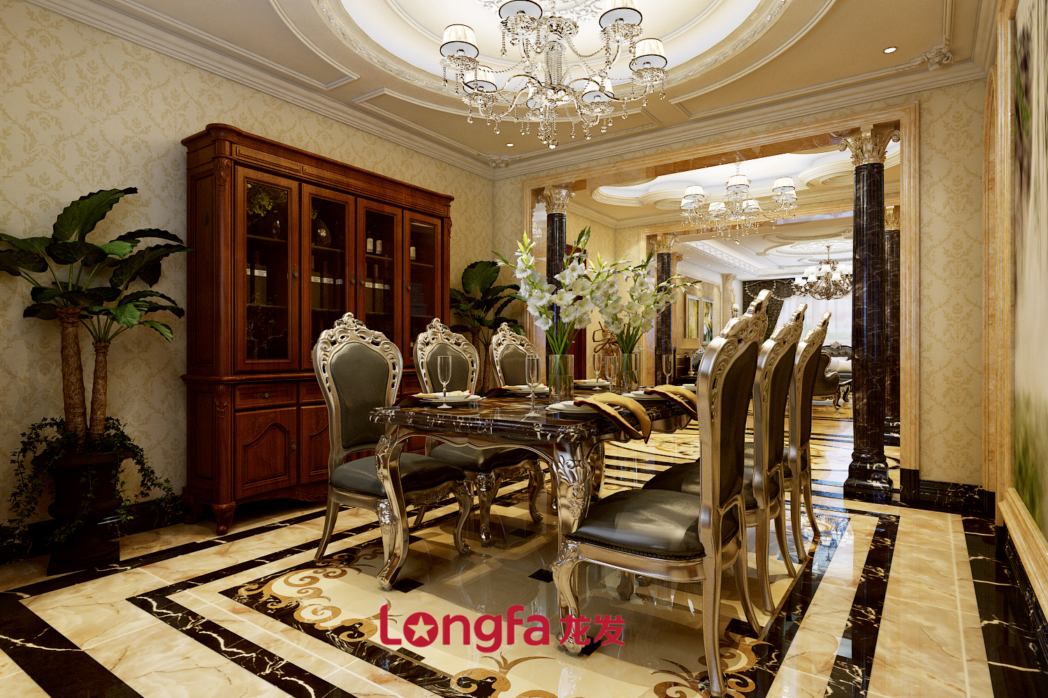 龙发装饰精装效果图北欧风,哈尔滨龙发装饰公司