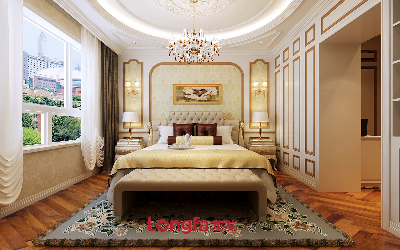 龙发装饰精装效果图北欧风,哈尔滨龙发装饰公司